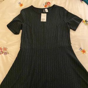 Divided Dark Green Mini Dress (NWT) (Size 12)